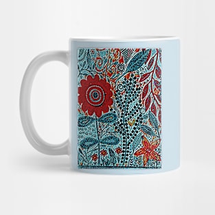 Floral Rouge Mug